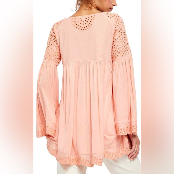 Free People, Sea of Love Blouse, Size M - Picture 3 of 10